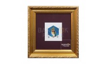 กรอบรูปภาพวาดมโนราห์